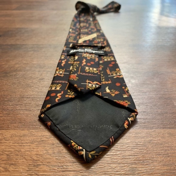 Salvatore Ferragamo “Potted Plants” Silk Tie - Picture 5 of 8